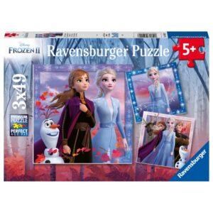 Ravensburger pusle 3x49 tk Frozen 1/4