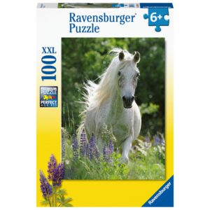 Ravensburger pusle 100 tk Valge hobune 1/2