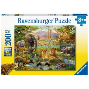 Ravensburger XXL Puzzle 200 Savanniloomad 1/2