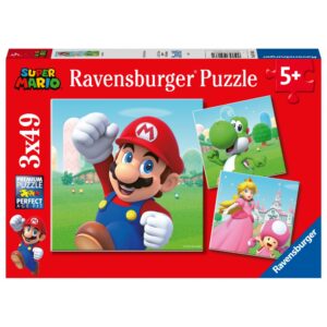 Ravensburger pusle 3x49 tk Super Mario 1/4