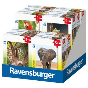 Ravensburger minipusle 54 tk Eksootilised loomad 1/4