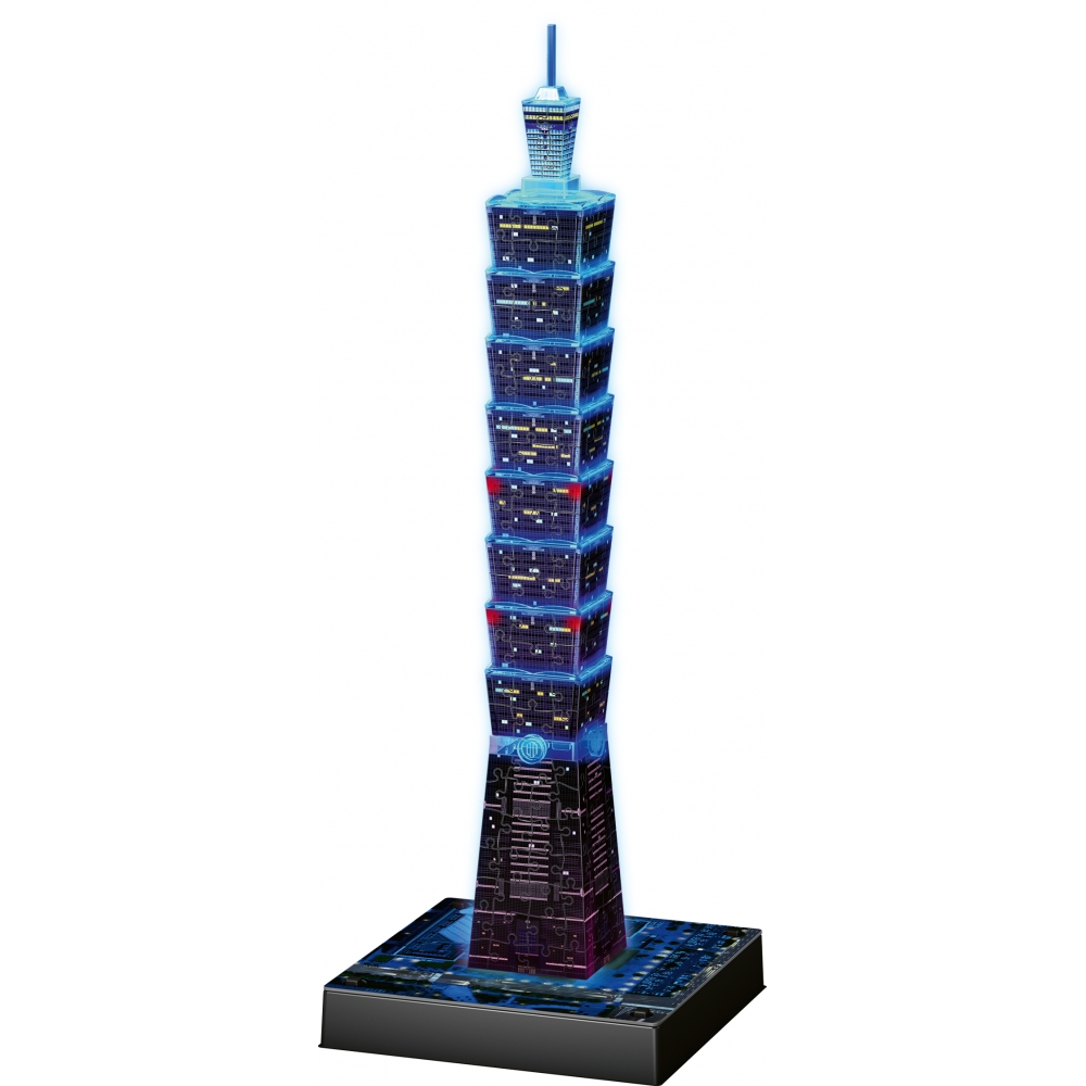 ravensburger-3d-pusle-taipei-torn-pimeda-1