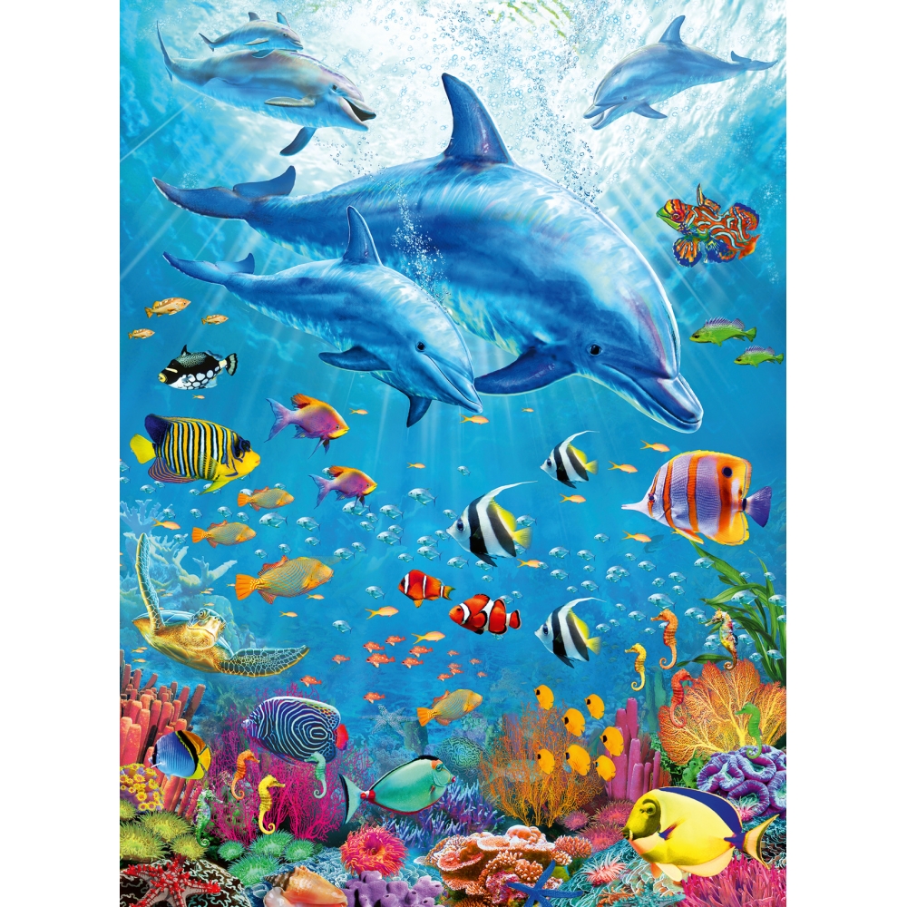ravensburger-pusle-100-tk-delfiinid-1