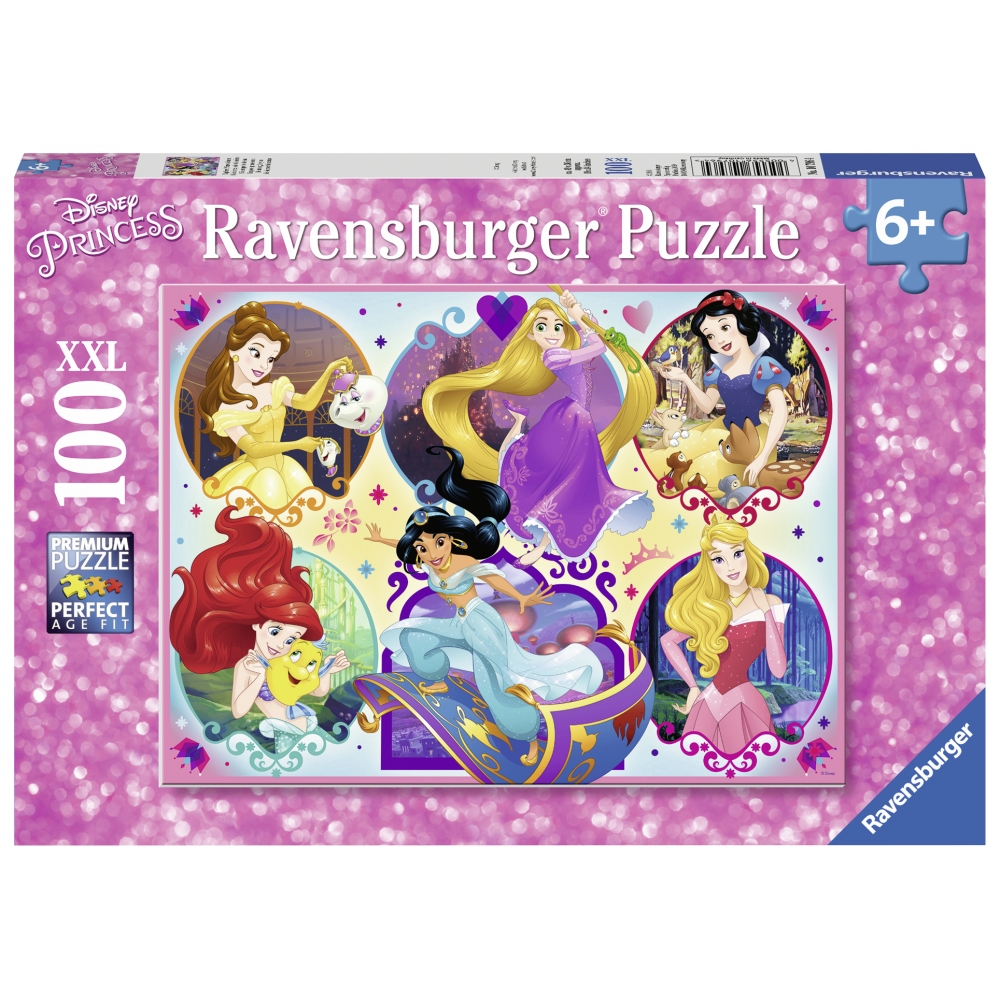 ravensburger-pusle-100-tk-disney-printse-3