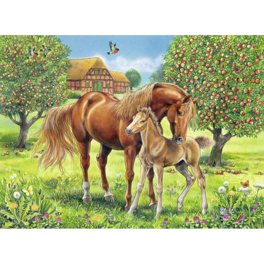 ravensburger-pusle-100-tk-hobused-1