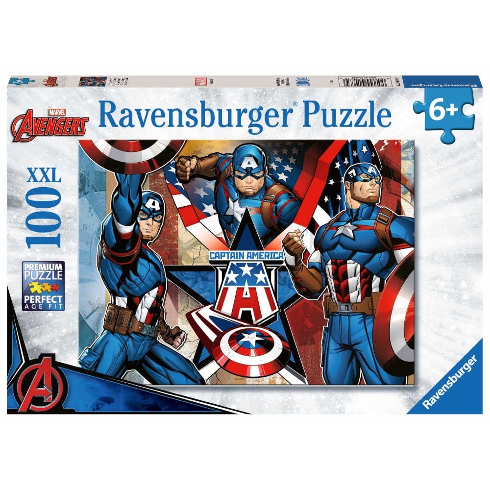 ravensburger-pusle-100-tk-kapten-america
