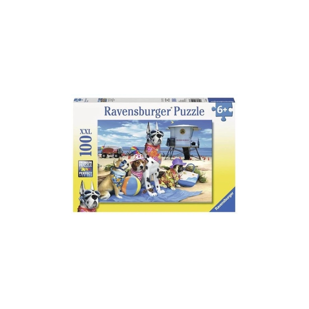 ravensburger-pusle-100-tk-koerad-rannas