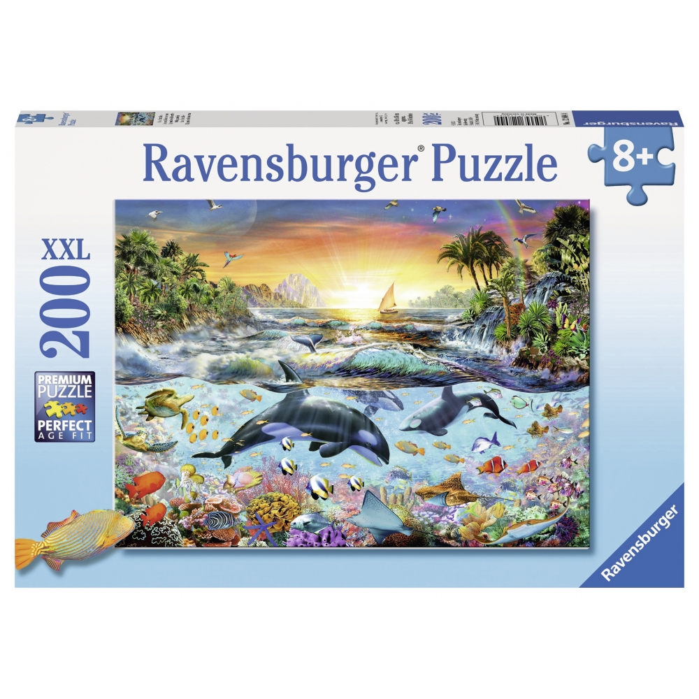ravensburger-pusle-200-tk-delfiinid