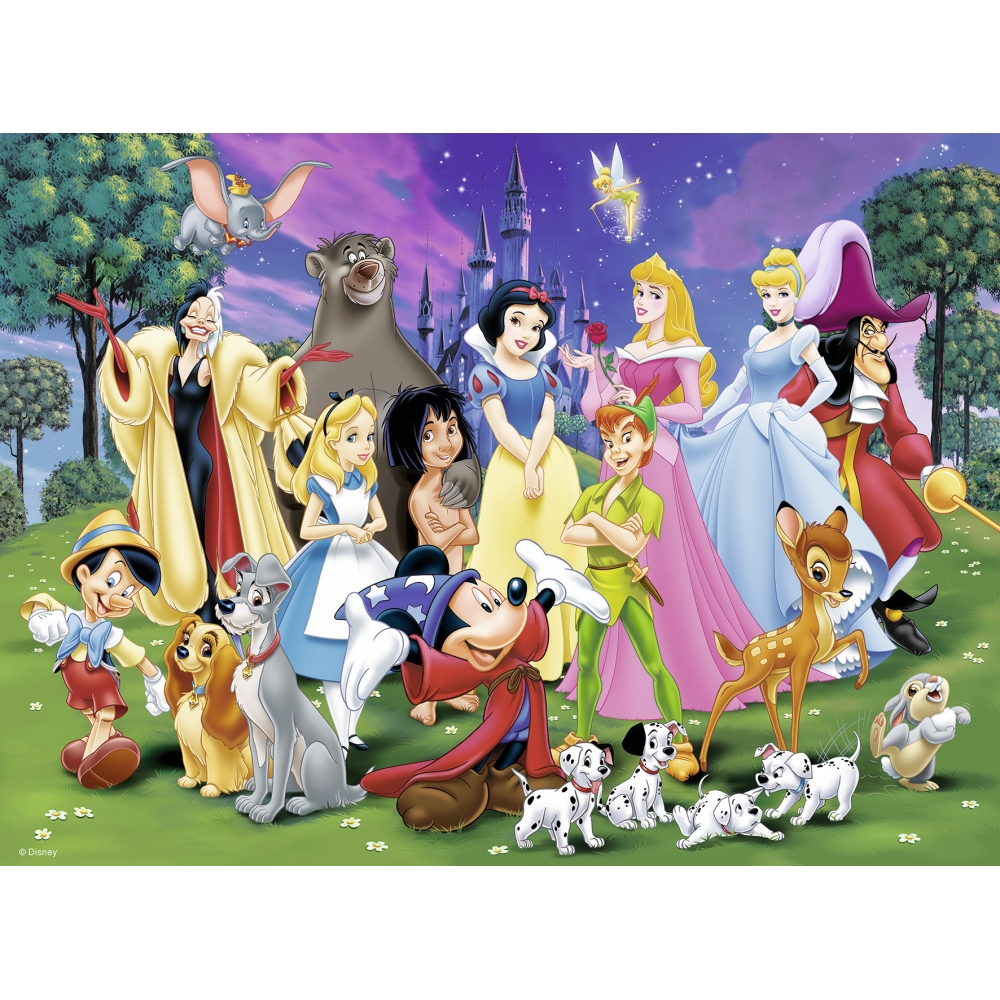 ravensburger-pusle-200-tk-disney-lemmikt-1
