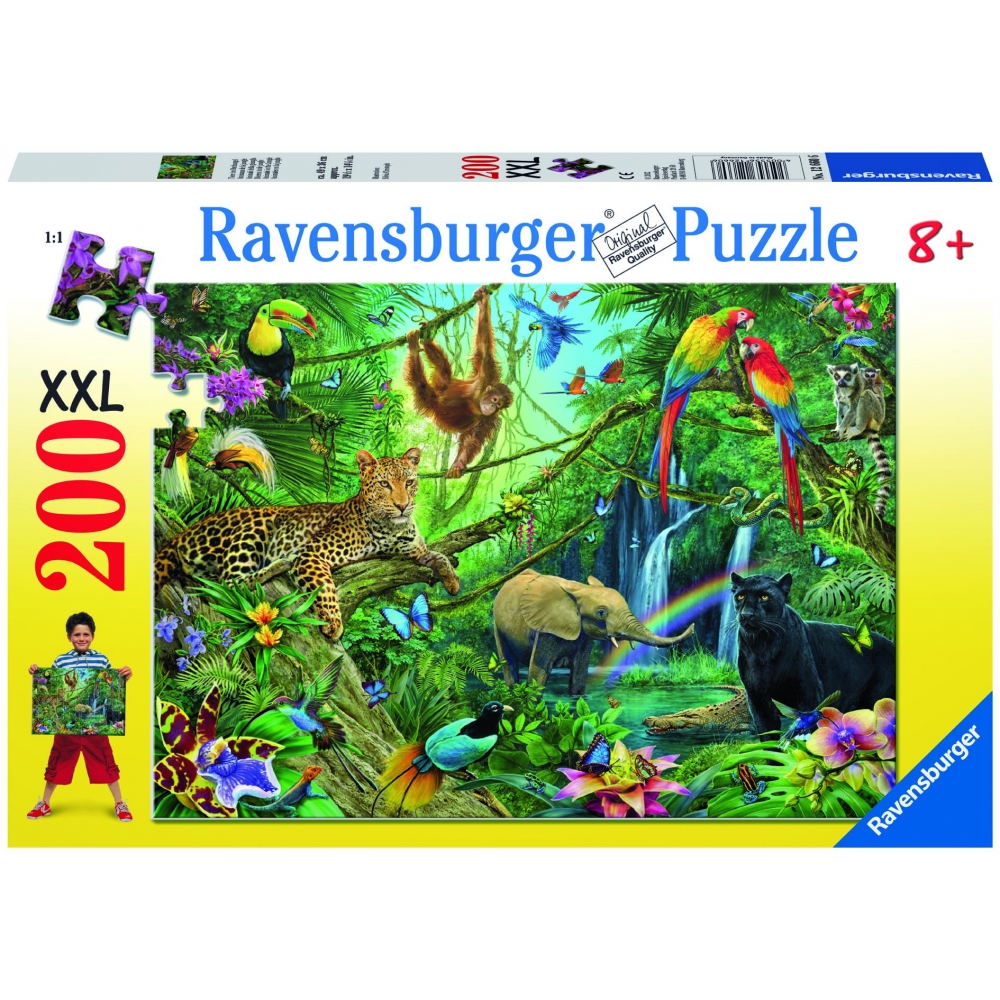 ravensburger-pusle-200-tk-dzungel