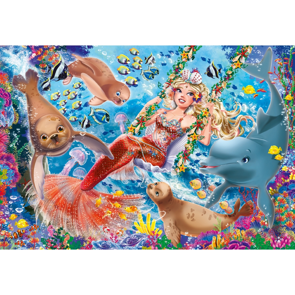 ravensburger-pusle-2×24-merineitsid-1