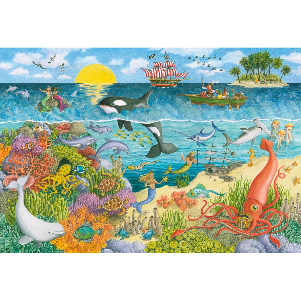 ravensburger-pusle-2×24-piraadid-ja-meri-1