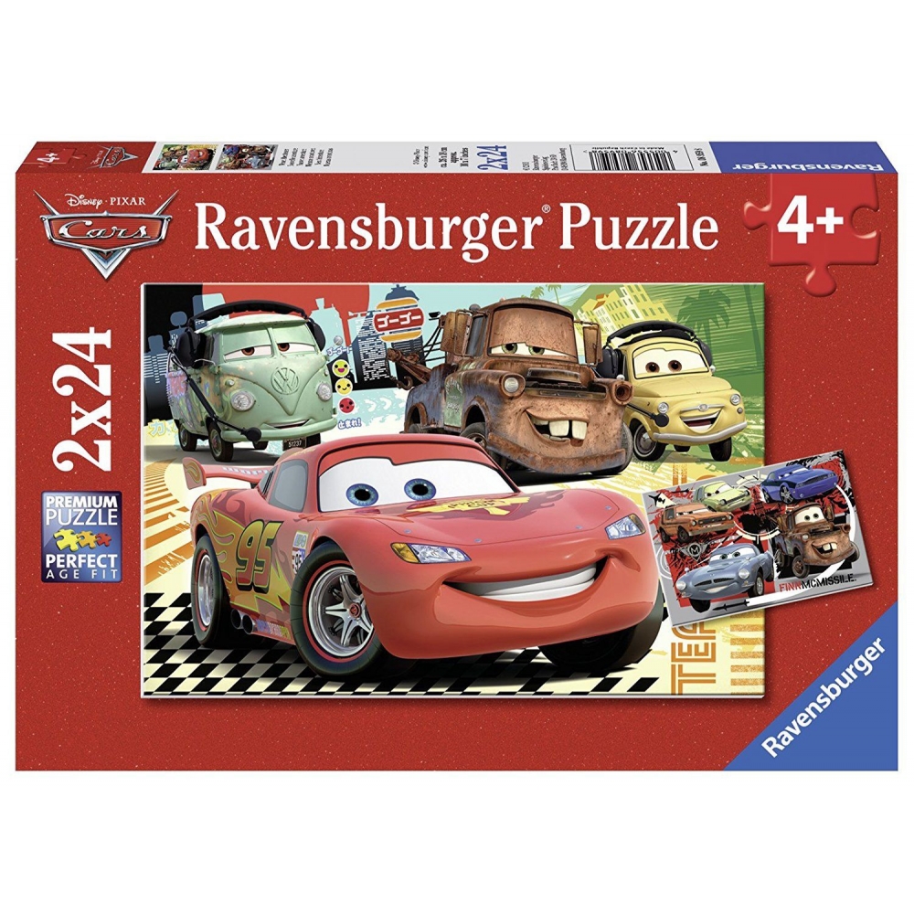 ravensburger-pusle-2×24-tk-autod