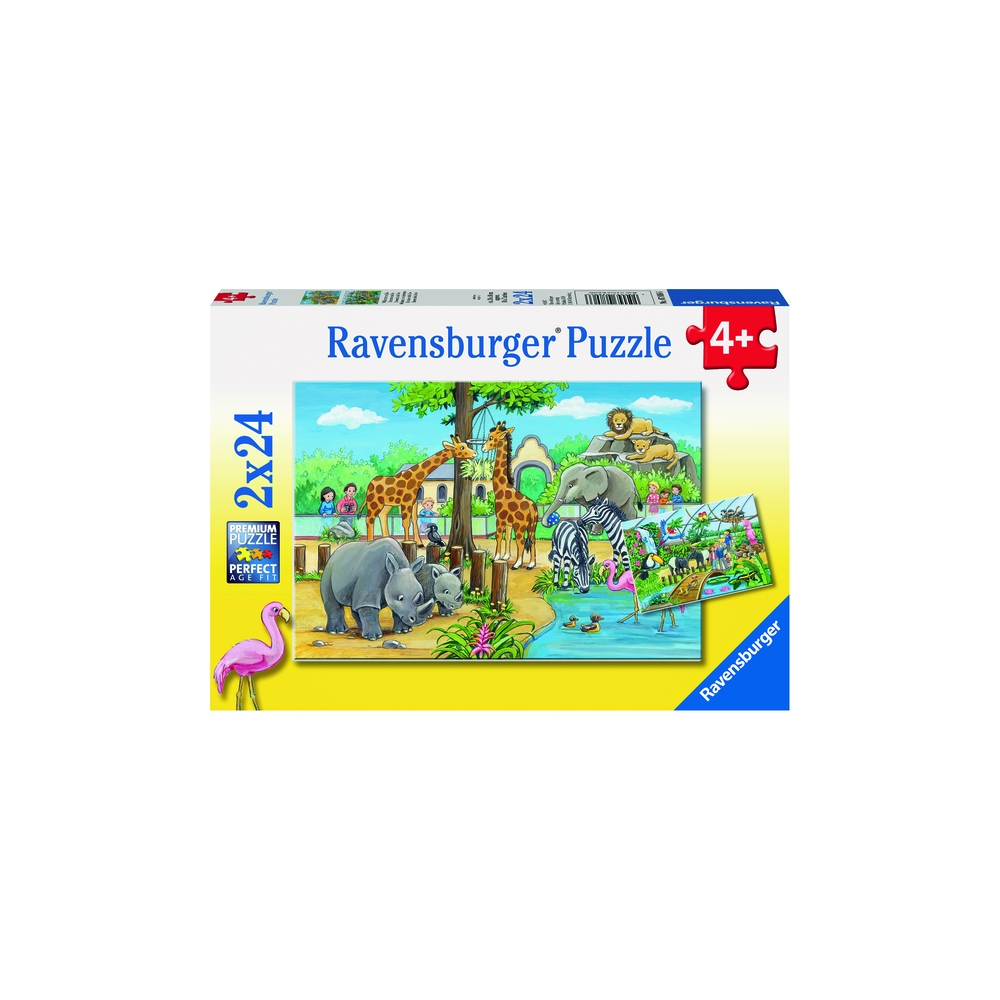 ravensburger-pusle-2×24-tk-loomaaed