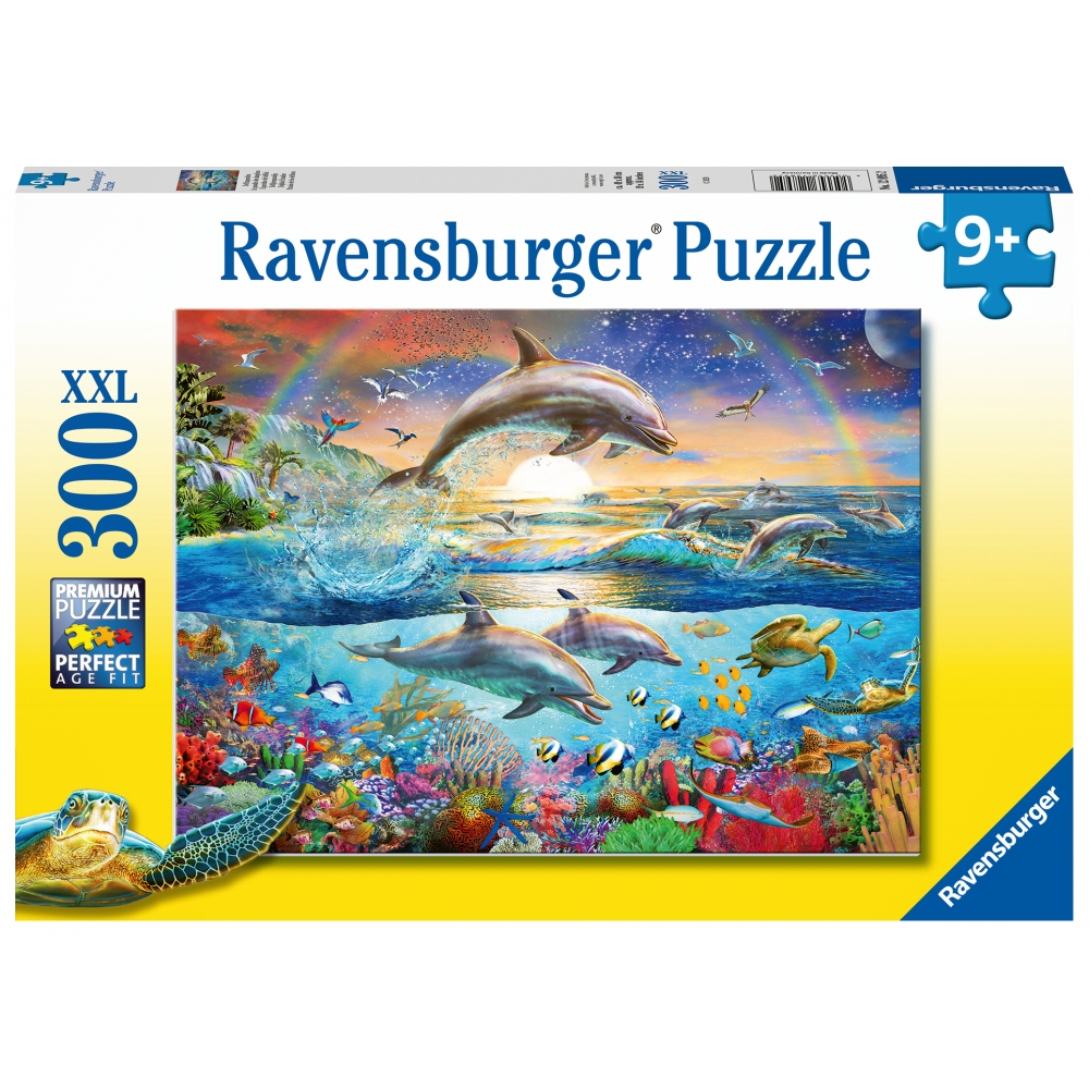 ravensburger-pusle-300-tk-delfiinide-p