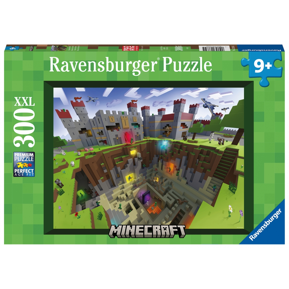 ravensburger-pusle-300-tk-minecrafti-maa-1