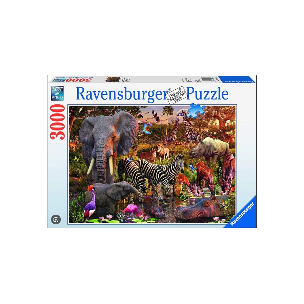 ravensburger-pusle-3000-tk-dzungel