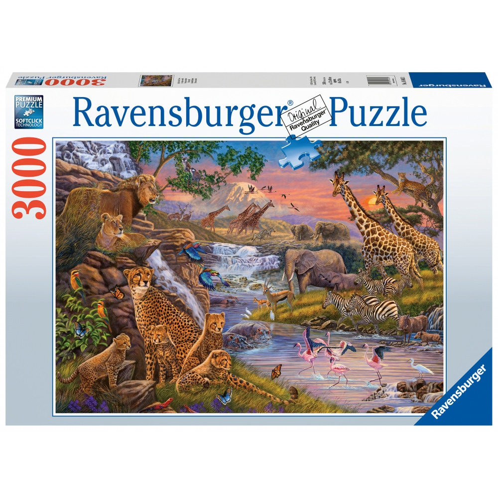 ravensburger-pusle-3000-tk-loomade-kunin
