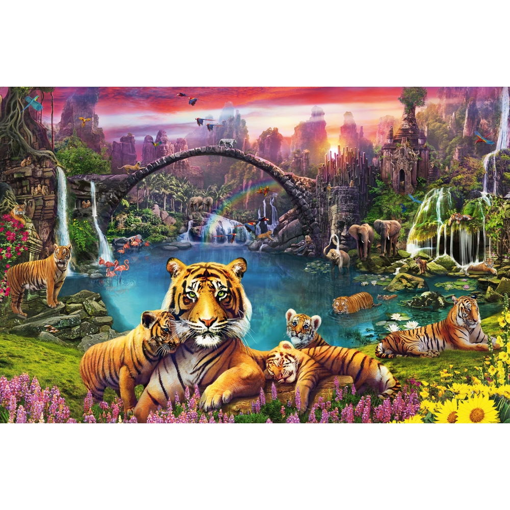 ravensburger-pusle-3000-tk-tiiger-paradi