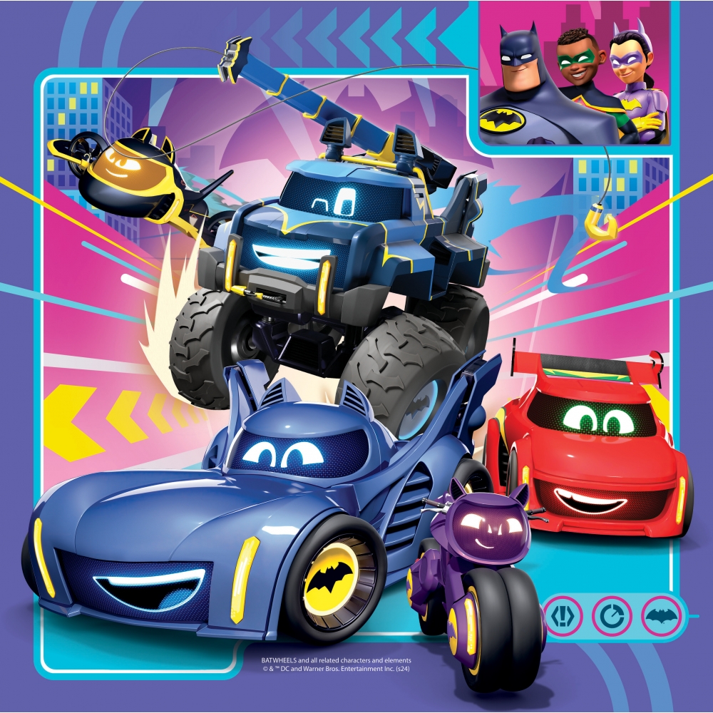 ravensburger-pusle-3×49-tk-batwheels-teg-1
