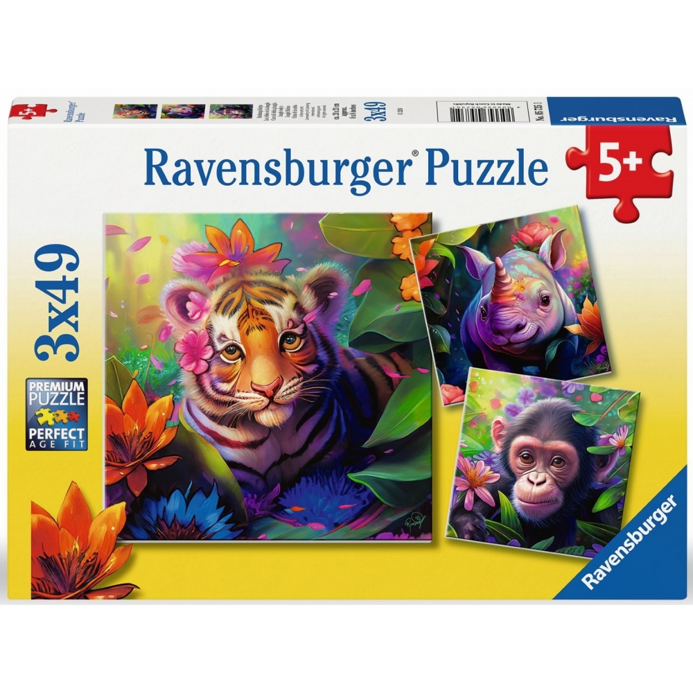 ravensburger-pusle-3×49-tk-dzungli-lapse