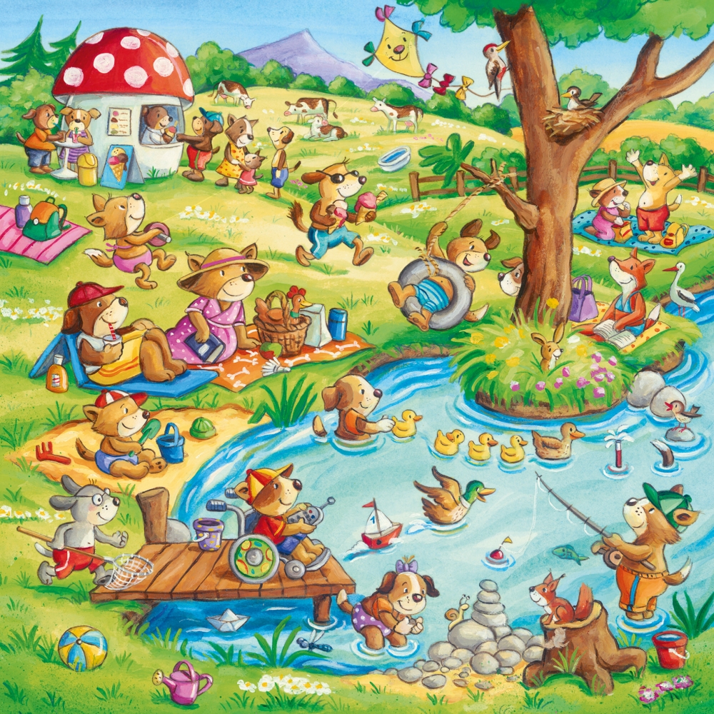ravensburger-pusle-3×49-tk-puhkus-maal-1