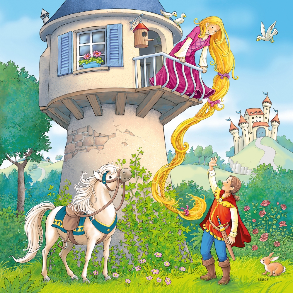 ravensburger-pusle-3×49-tk-rapunzel-5