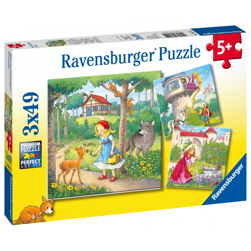 ravensburger-pusle-3×49-tk-rapunzel