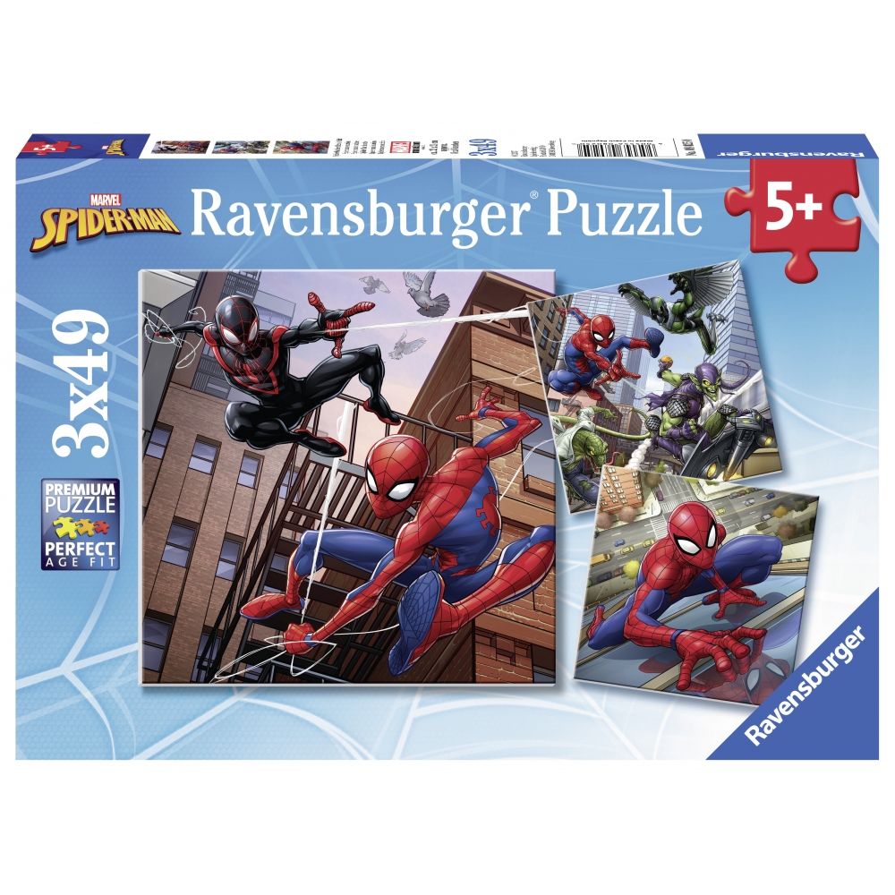ravensburger-pusle-3×49-tk-spiderman-4