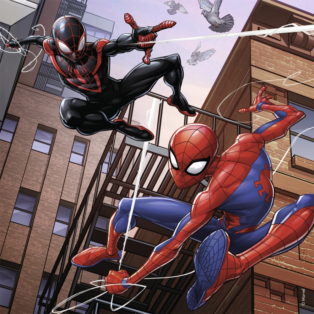 ravensburger-pusle-3×49-tk-spiderman
