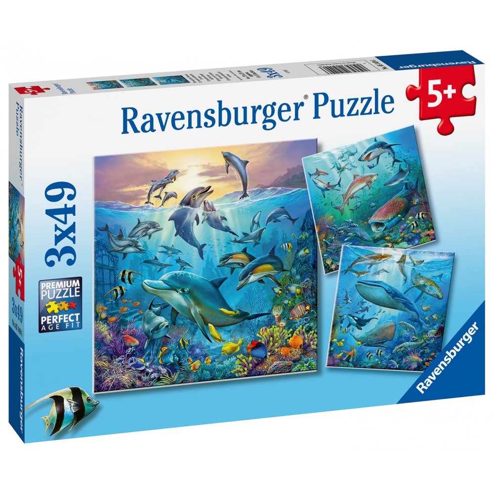 ravensburger-pusle-3×49-tk-veealune-maai