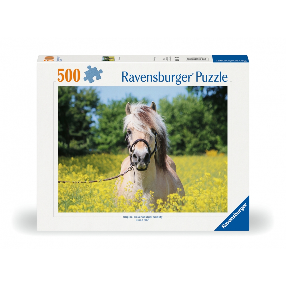 ravensburger-pusle-500-tk-valge-hobune-2