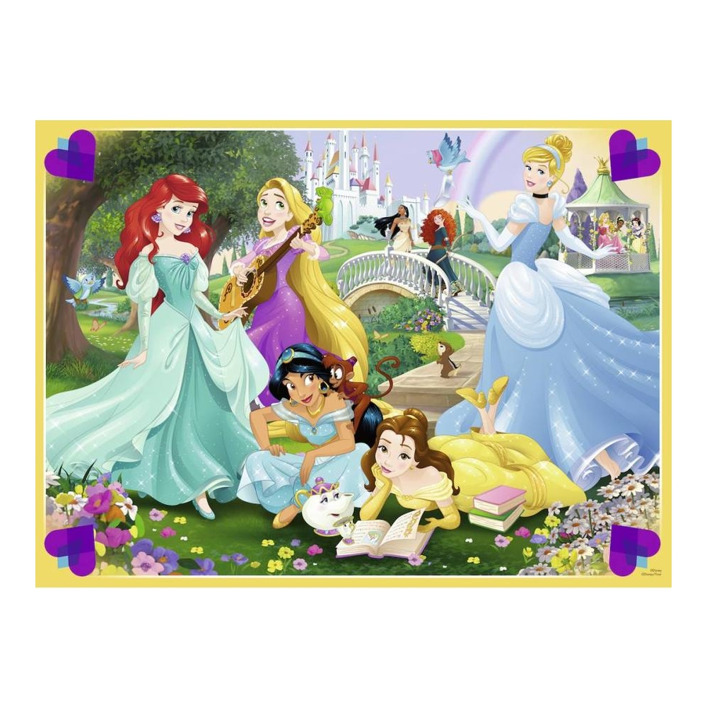 ravensburger-pusle-100-tk-disney-printse-1