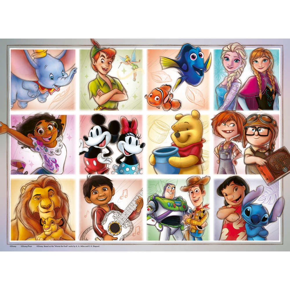ravensburger-pusle-100-tk-tuntud-disney-1
