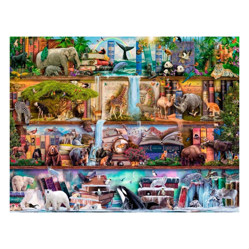 ravensburger-pusle-2000-tk-loomade-kunin-1