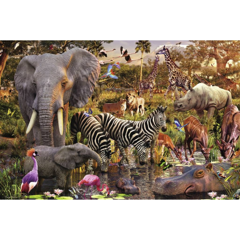 ravensburger-pusle-3000-tk-dzungel-1